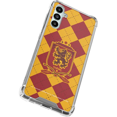 Wizarding Worlds Harry Potter Gryffindor Huse Crest Galaxy A15 5G Clear Case